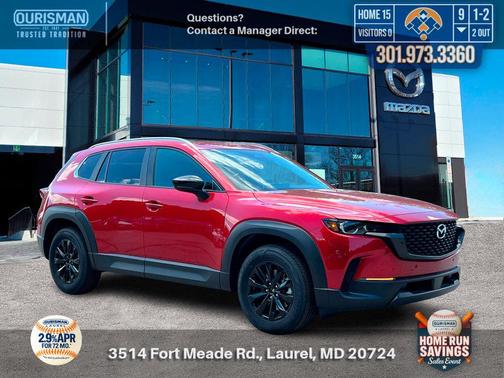 Soul Red Crystal Metallic 2026 Mazda CX-50 2.5 S Preferred Package