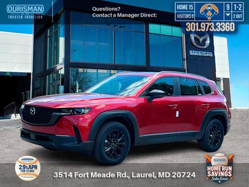 Soul Red Crystal Metallic 2026 Mazda CX-50 2.5 S Preferred Package