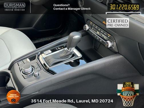 Deep Crystal Blue Mica 2025 Mazda CX-5 2.5 S Preferred Package