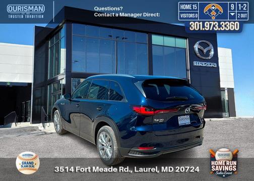 Deep Crystal Blue Mica 2026 Mazda CX-90 3.3 Turbo Preferred