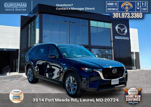 Deep Crystal Blue Mica 2026 Mazda CX-90 3.3 Turbo Preferred