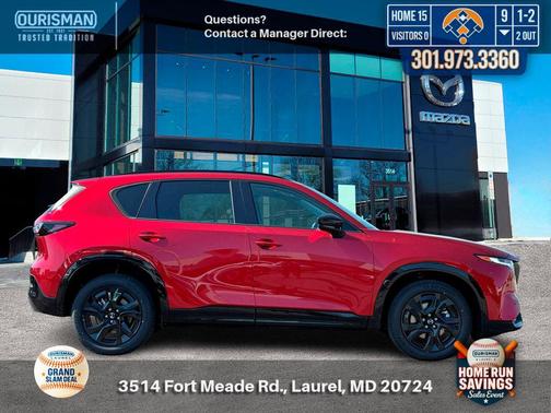 Soul Red Crystal Metallic 2026 Mazda CX-5 2.5 S