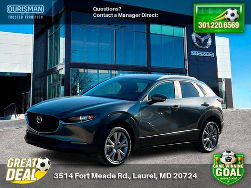 Machine Gray Metallic 2025 Mazda CX-30 2.5 S Preferred Package