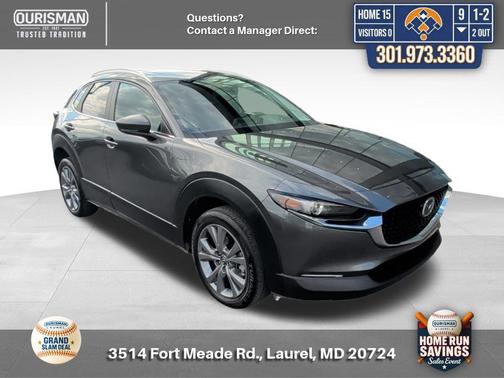 Machine Gray Metallic 2025 Mazda CX-30 2.5 S Preferred Package