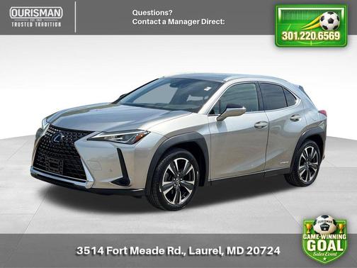 Atomic Silver 2019 Lexus UX 250h Base