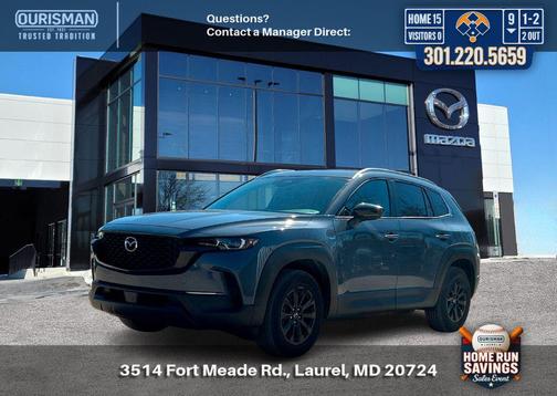 Gray Metallic 2025 Mazda CX-50 Hybrid Preferred Package