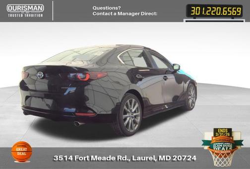 2025 Mazda Mazda3 FWD w/Preferred Package