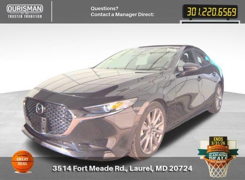 2025 Mazda Mazda3 FWD w/Preferred Package