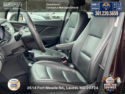 Rosewood Metallic 2016 Buick Encore Leather