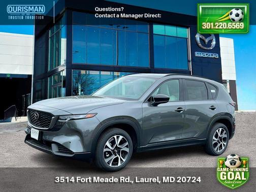 Machine Gray Metallic 2026 Mazda CX-5 2.5 S Preferred Package