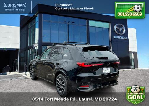Jet Black Mica 2026 Mazda CX-70 3.3 Turbo S Premium