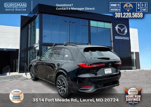 Jet Black Mica 2026 Mazda CX-70 3.3 Turbo S Premium