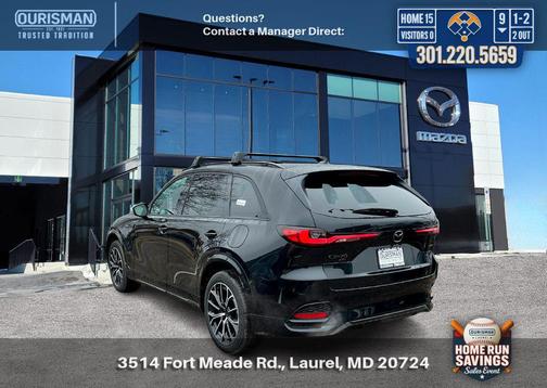 Jet Black Mica 2026 Mazda CX-70 3.3 Turbo S Premium