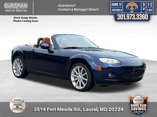 Stormy Blue Mica 2007 Mazda MX-5 Miata Grand Touring