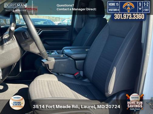 Summit White 2023 Chevrolet Silverado 1500 LT