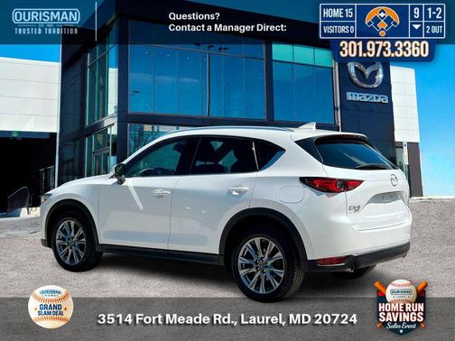 Snowflake White Pearl Mica 2020 Mazda CX-5 Grand Touring