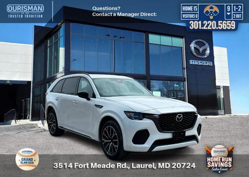 Rhodium White Premium 2026 Mazda CX-70 3.3 Turbo S Premium