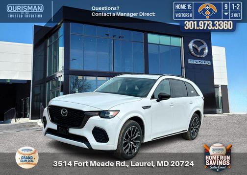 Rhodium White Premium 2026 Mazda CX-70 3.3 Turbo S Premium