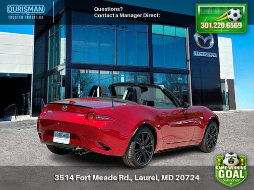Soul Red Crystal Metallic 2026 Mazda MX-5 Miata Club