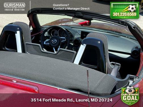Soul Red Crystal Metallic 2026 Mazda MX-5 Miata Club