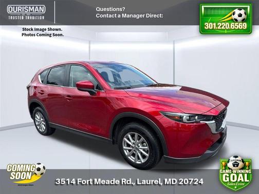 Soul Red Crystal Metallic 2023 Mazda CX-5 2.5 S Select Package