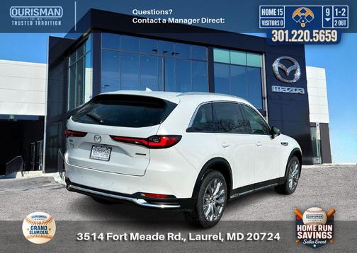 Rhodium White Premium 2026 Mazda CX-90 3.3 Turbo Premium Plus