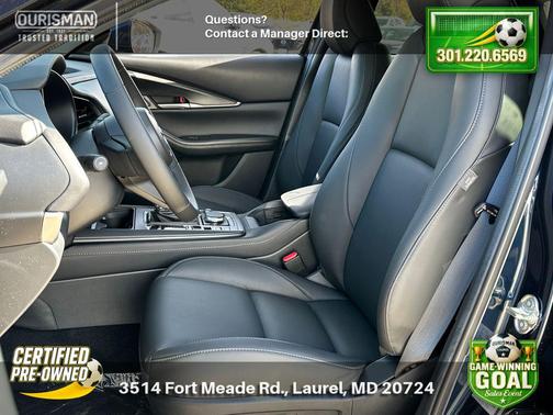Deep Crystal Blue Mica 2026 Mazda CX-30 2.5 S Preferred Package