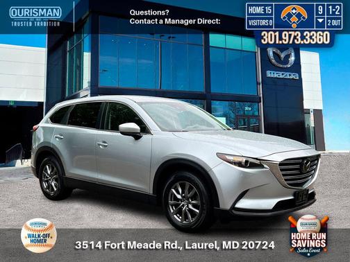Sonic Silver Metallic 2018 Mazda CX-9 Sport
