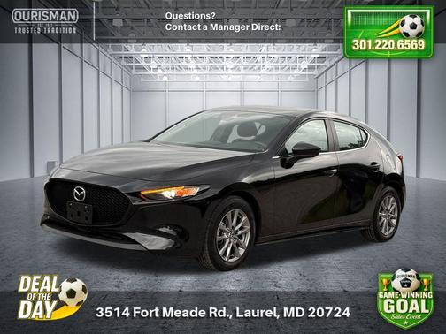 Jet Black Mica 2022 Mazda Mazda3 FWD