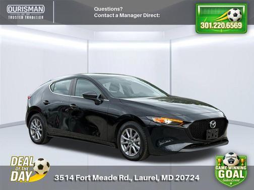 Jet Black Mica 2022 Mazda Mazda3 FWD