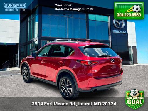 Soul Red Crystal Metallic 2017 Mazda CX-5 Grand Touring
