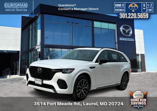 Rhodium White Premium 2026 Mazda CX-70 3.3 Turbo S Premium Plus