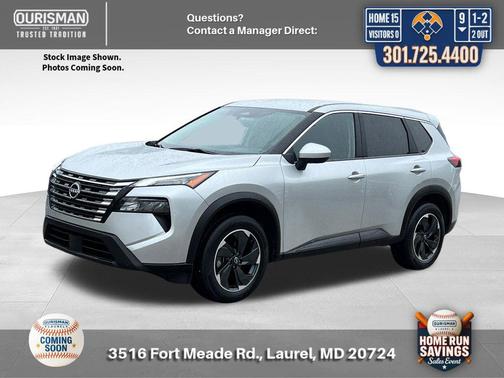 Brilliant Silver Metallic 2024 Nissan Rogue SV