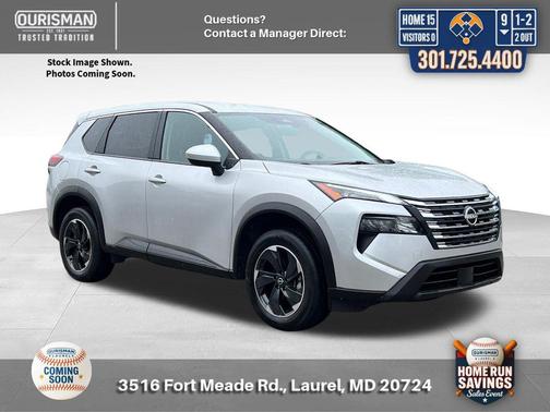 Brilliant Silver Metallic 2024 Nissan Rogue SV