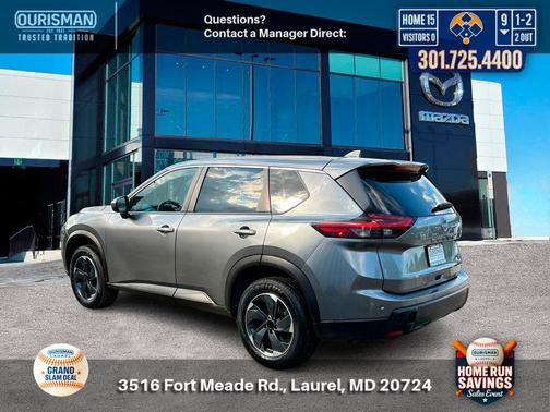 Gun Metallic 2024 Nissan Rogue SV