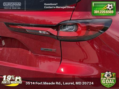 Soul Red Crystal Metallic 2026 Mazda CX-70 3.3 Turbo S Premium