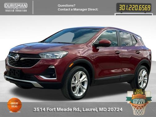 Cinnabar Metallic 2023 Buick Encore GX Preferred