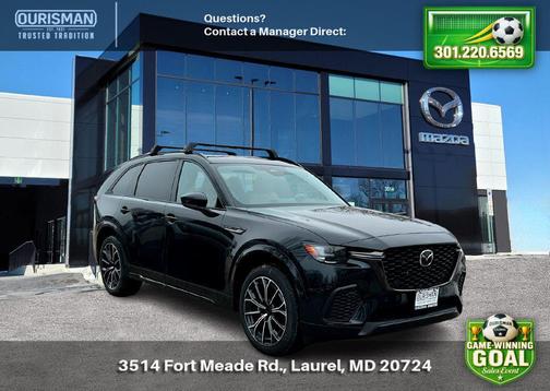 Jet Black Mica 2026 Mazda CX-70 3.3 Turbo S Premium Plus