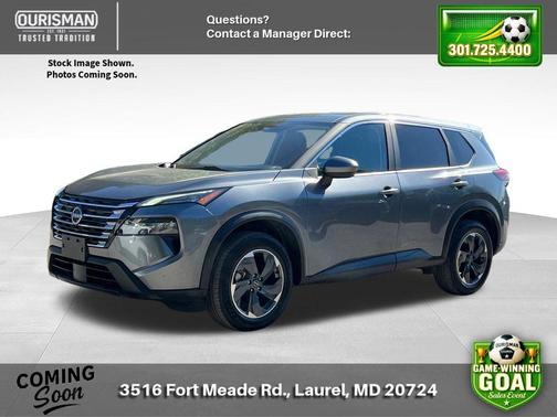 Gun Metallic 2024 Nissan Rogue SV