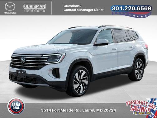 2024 Volkswagen Atlas 2.0T SE w/Technology 4MOTION