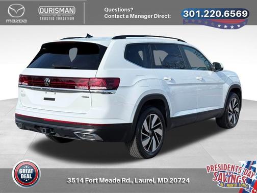 2024 Volkswagen Atlas 2.0T SE w/Technology 4MOTION