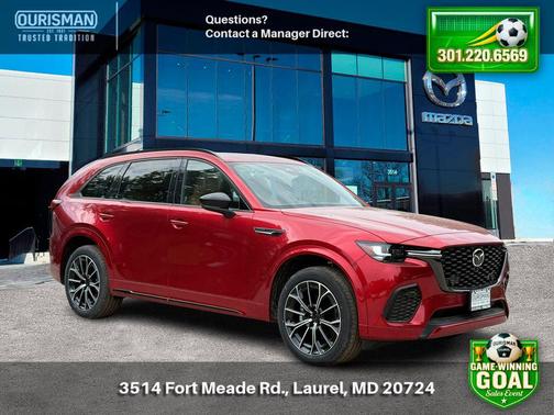 Soul Red Crystal Metallic 2026 Mazda CX-70 3.3 Turbo S Premium Plus