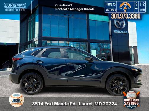 Deep Crystal Blue Mica 2026 Mazda CX-30 2.5 S