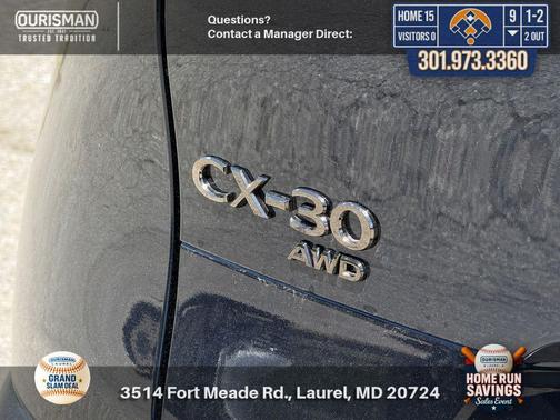 Deep Crystal Blue Mica 2026 Mazda CX-30 2.5 S