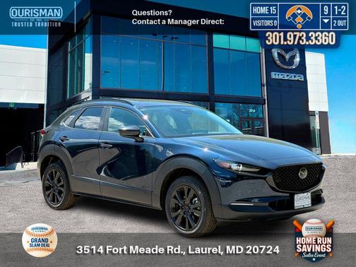 Deep Crystal Blue Mica 2026 Mazda CX-30 2.5 S