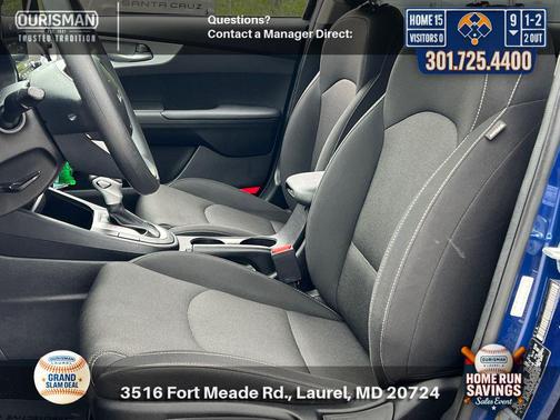 Deep Sea Blue 2023 Kia Forte LXS
