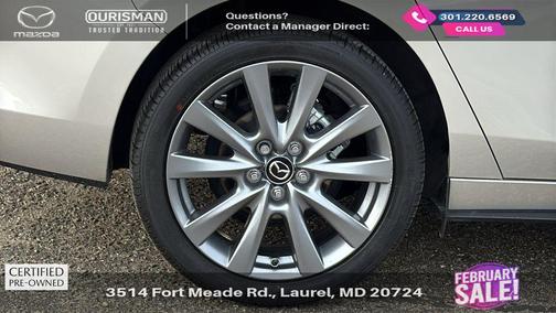 2025 Mazda Mazda3 FWD w/Preferred Package