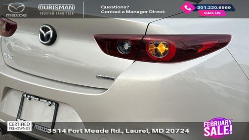 2025 Mazda Mazda3 FWD w/Preferred Package