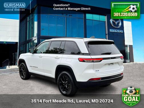 Bright White Clearcoat 2025 Jeep Grand Cherokee Altitude