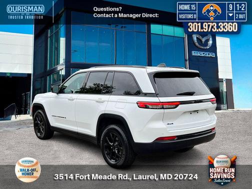 Bright White Clearcoat 2025 Jeep Grand Cherokee Altitude
